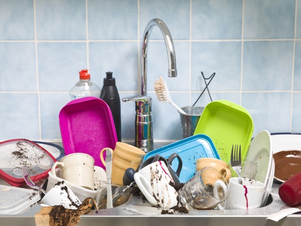 Messy Kitchen